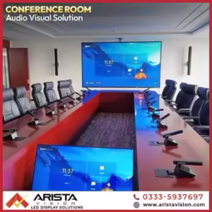 Auditorium Conference room solution for audio video system by AristaVision